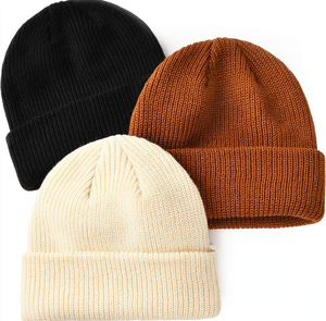 Gorro de Punto para Bebés y Niños Pequeños FURTALK de 22*18cm, Gorros de Invierno para Niños y Niñas, Gorros Cálidos de Jacquard 100% Acrílico - Product Image 1