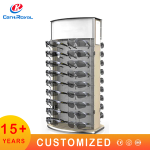 Giá đỡ trưng bày kính mắt xoay 4 mặt, giá để kính mắt, kính râm, kính thuốc cho cửa hàng mắt kính - Product Image 6