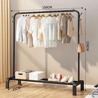Porte-manteau et porte-chapeaux multi-niveaux sur pied, vente directe usine, séchoir à linge domestique pour chambre à coucher