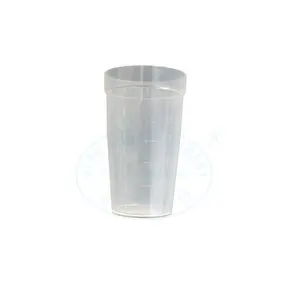 Taza de ajuste de plástico, 100ml