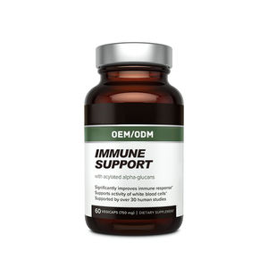 OEM Immuunsysteem Supplement met Acyleerde Alfa-Glucanen 750mg Paddenstoelmycelium Extract 60 Veganistische Boost Natuurlijke <span class=keywords><strong>Killer</strong></span> Cellen - Product Image 1