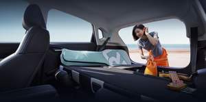 Nezha <span class=keywords><strong>Aya</strong></span> SUV 318 auto Hozon energia <span class=keywords><strong>4</strong></span> ruote elettriche per adulti cinese nuovo veicolo in vendita neta <span class=keywords><strong>aya</strong></span> - Product Image 6