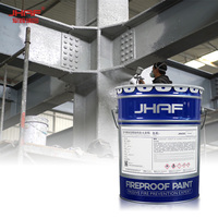 Revêtement intumescent à base de solvant pour la protection des poutres et colonnes en acier, peinture ignifuge efficace pour la construction