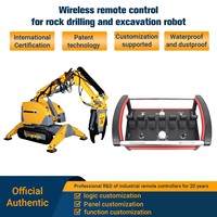 Mando hidráulico , válvula direccional de 4 palancas, kits de control remoto inteligente de radio de grúa de camión