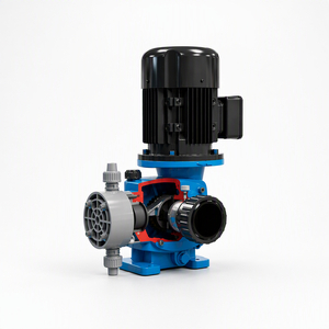 Mechanische doseerpomp voor polymeren, automatische chemische dosering, multifunctionele solenoïde membraanpomp voor afvalwaterzuivering - Product Image 1