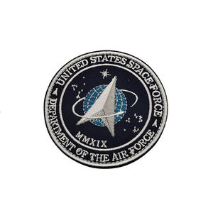 Patch d'Applique Décoratif Tactique Brodé en Fil de 3 Pouces de Diamètre, <span class=keywords><strong>Force</strong></span> Spatiale des États-Unis - Product Image 4