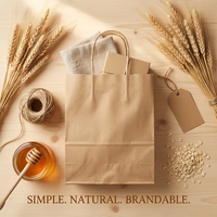 Sacs en papier kraft en gros, lot en vrac, sacs de courses en papier kraft avec poignées torsadées, logo personnalisé, fabricant, usine, écologique