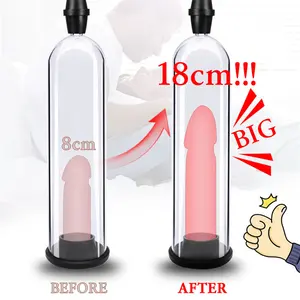 Man Vacuum Pump Penis Enlargement Device Air Suction Penis Extender Enhancer Enlargement Pump For Men Sex Toy