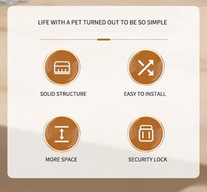 Giá rẻ màu hồng con chó thùng bán buôn thời trang Stackable điện thoại di động con chó kim loại cũi con chó Thùng chất lượng lồng với tại chỗ bán buôn - Product Image 4