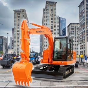 รถขุดไฮดรอลิกขนาดเล็ก CDM6075 ขนาด 6 ตัน ราคาประหยัดจากโรงงานโดยตรง พร้อมเครื่องยนต์ ปั๊ม และเกียร์บ็อกซ์ รับประกันหนึ่งปี - Product Image 4