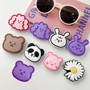 Заводская цена, индивидуальный держатель для телефона из ПВХ, симпатичный Griptok <span class=keywords><strong>DIY</strong></span>, силиконовый держатель для телефона с вашим логотипом - Product Image 6