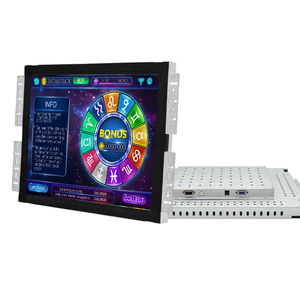 17 19 22 inch 3M WMS / POG / FOX340 / T340 IR touch screen open frame monitor for gaming board machine - Product Image 1