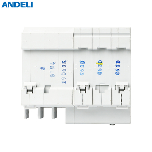 ANDELI elcb DZ47LE-63 <span class=keywords><strong>3P</strong></span> 8a автомат защити цепи утечки земли миниатюрный цена - Product Image 2