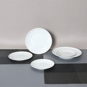 Assiettes en céramique de luxe en porcelaine Spazio Mino standard fabriquées au Japon - Product Image 1