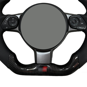 Accesorios para Automóviles <span class=keywords><strong>Toyota</strong></span> <span class=keywords><strong>86</strong></span> Reiz Elfa Lc300 Lc200, Volante Personalizado de Fibra de Carbono Real - Product Image 5