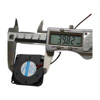 Ventilador de Refrigeración con Rodamiento de Manguito 4010 de 12v CC OEM/ODM, Certificación CE RoHs, Múltiples Interfaces, Ventilador Pequeño para Router, Switch, Terminal de Fibra Óptica
