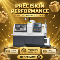 Tour CNC automatique horizontal ST125 à double broche de haute précision avec commande Fanuc, banc plat et prix compétitif