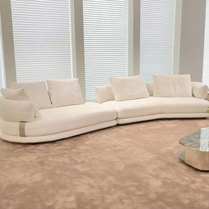 Canapé en cuir en forme de L, style Sigma, meubles pour hommes, salon masculin, inclinable, capitonné, moderne, profil bas - Product Image 5