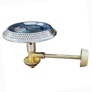 Brûleur GPL CNJG Export Africa, <span class=keywords><strong>petit</strong></span> modèle en acier inoxydable avec valve en zinc pour bouteille de 6 kg, cuisinière portable individuelle pour le camping - Product Image 3