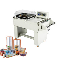 Machine de scellage latéral automatique et de tunnel de rétraction 2-en-1 pour l'emballage de matériel, de livres et de cosmétiques