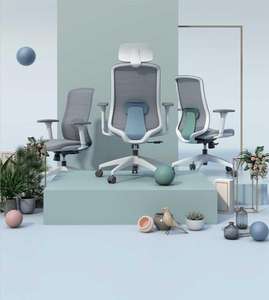 Cadeira Executiva de Escritório em Malha com Apoio de Cabeça, Direto da Fábrica KOHO - Product Image 6