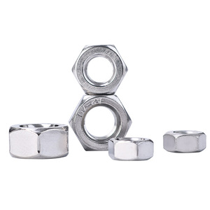 Dadi Esagonali in Acciaio Inox 304/316 DIN934, Tipo di Prodotto: Elemento di Fissaggio, Vendita Diretta dalla Fabbrica, Dadi di Alta Qualità - Product Image 1