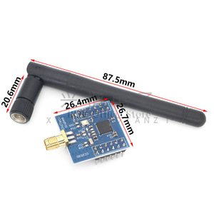 Module Zigbee Ccdtech CC2530, carte mère avec interface Uart et antenne pour développement sans fil - Product Image 1