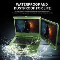 Portátil Robusto de 15.6 Pulgadas con Pantalla Dual FHD, Intel I7-12700H, 32GB RAM, 1TB SSD, RTX3050, Industrial, Portátil, OEM, ODM, en Stock
