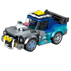 Serin yapı taşı araba serisi Model araba yapı taşı setleri DIY oyuncaklar çocuklar için