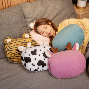 Almohada de Felpa Multiusos con Diseño de Conejo de Dibujos Animados, Calentador de Manos con Peluche, Invierno 2026 - Product Image 1