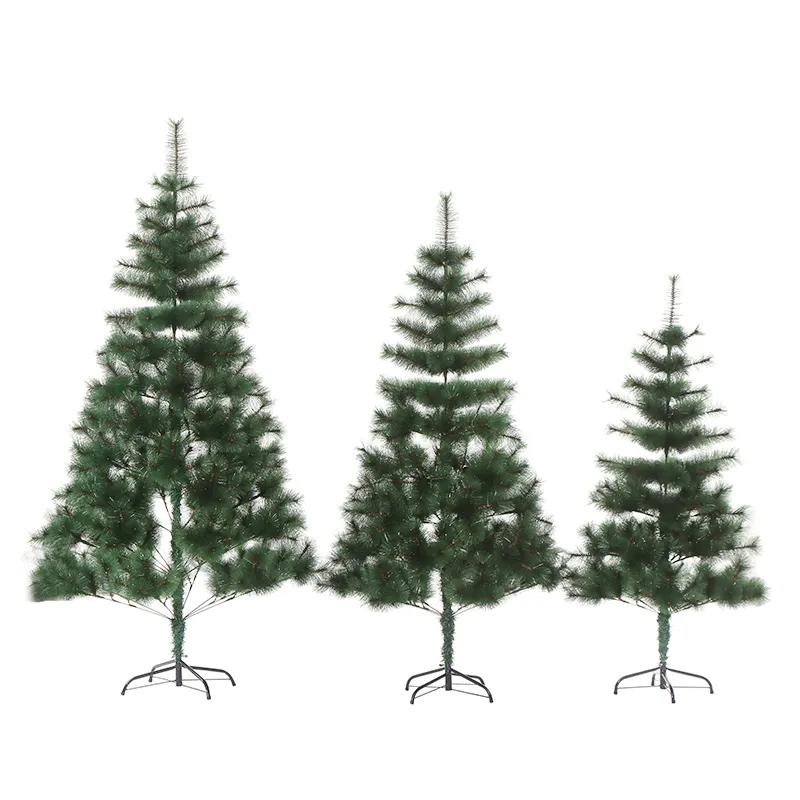 Обычная сосновая игла, привязанная серия искусственных рождественских елок, оптовая продажа рождественских елок