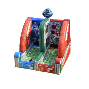 Lanzamiento de fútbol QB de doble carril inflable para puertas traseras, fiestas temáticas deportivas y actividades de formación de equipos quarterback <span class=keywords><strong>Blitz</strong></span> - Product Image 1