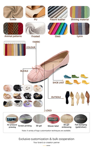Nouvelles collections printemps 2026 : Chaussures plates de luxe légères pour femmes, style chinois blanc, grandes tailles, bout fermé - Product Image 5