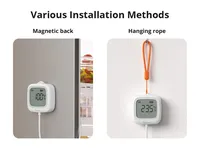 Pour SONOFF SNZB-02LD Zigbee3.0 étanche thermomètre intelligent sonde écran LCD pour réfrigérateur aquarium cave à vin Android Via