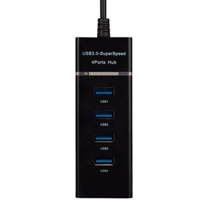 <b>USB</b> 3.0 <b>Hub</b> 4 Port SuperSpeed 5 Gbps With LED Indicator For Computer Laptop - Product Image 3