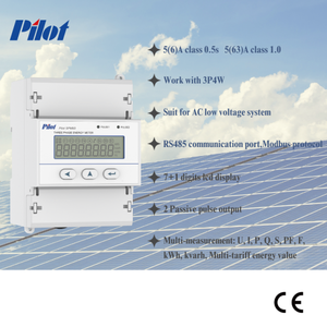 Pilot SPM93 DIN Digital Smart Electric Energy Meter Class 1 Accuracy Three-Phase Power <strong>Data</strong> <strong>Logger</strong> <strong>with</strong> Modbus Power Analyzer - Product Image 2