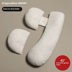 Cuscino di maternità a forma di U per donne incinte cuscino di <span class=keywords><strong>allattamento</strong></span> per il sonno del lato estivo del ventre con protezione della vita per le donne incinte - Product Image 5