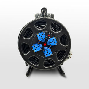 Câbles d'extension robustes de 100 pieds (50 m) avec enrouleur de câble rétractable - Product Image 2