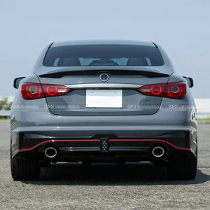 วัสดุ PP สำหรับกันชนหลัง Infiniti Q50 V37 Nismo พร้อมไฟตัดหมอก 3 ชิ้น (เหมาะสำหรับรุ่นปรับโฉม) - Product Image 2