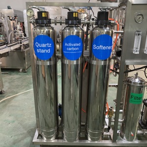 Mini usine de production industrielle de yaourt 250/500L/heure pompe de système d'osmose inverse entièrement en acier inoxydable petite usine de traitement de l'eau - Product Image 5