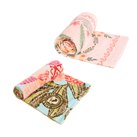Hot Sale Luxury Wholesale Hawaiian Style Bathroom Beach Towel All Seasons Absorbent100% Cotton Custom Printed Beach Towels