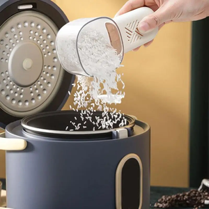 Cuchara medidora de arroz, báscula precisa multifunción, a prueba de humedad, báscula electrónica de cocina, herramienta de medición de alimentos para leche - Product Image 4