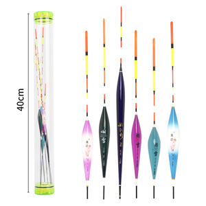 6 phao câu cá + Ống đóng gói nổi bền trong suốt dày không có dấu vết Phụ Kiện Dụng cụ câu cá cầm tay - Product Image 2