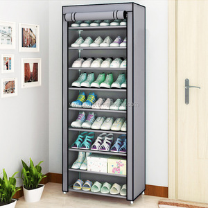 8 <span class=keywords><strong>de</strong></span> zapato Rack organizador <span class=keywords><strong>de</strong></span> almacenamiento <span class=keywords><strong>de</strong></span> gabinete con <span class=keywords><strong>tela</strong></span> no tejida estante - Product Image 2