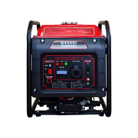Générateur à essence 2KW 3.5KW 4KW 220V, mini, tout en cuivre, domestique, sans balais, à conversion de fréquence numérique, portable
