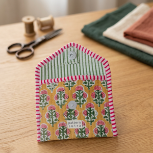 Handmade Eco-Friendly Reusable Lightweight Durable Summer Trendy Vintage Tassel Zipper Fashion Cosmetic Organizer <b>Case</b> Cotton - Product Image 3