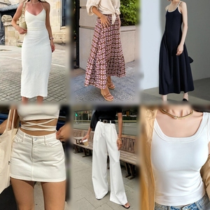 Ropa de Verano de Moda para Mujer, Ropa Usada de Primera Calidad, Lotes de Ropa de Segunda Mano, Blusas, Vestidos y Pantalones a la Moda para Mujer - Product Image 3
