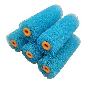 Rouleau de peinture texturé à base d'eau de qualité industrielle DIY, brosse en caoutchouc mousse plastique OEM pour travaux de peinture décorative intérieure - Product Image 6