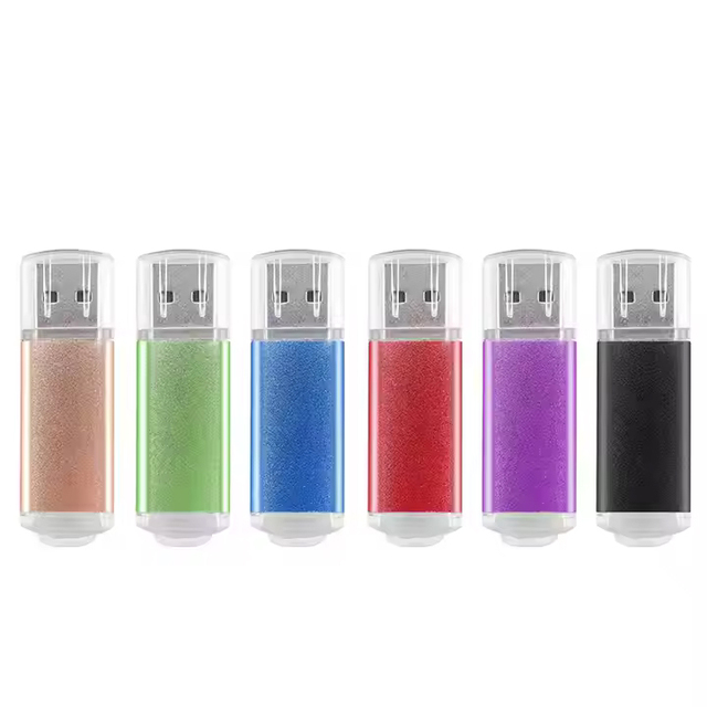Custom Logo 2.0 USB Flash Drive Metal Memory 1GB-128GB Capacity Branded New 2-Year Warranty