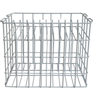 Estante de placa de metal para un fácil transporte y almacenamiento, capacidad para 12 estantes de placas de cargador (19,2 "X 14,8" X 14,4 ") - Product Image 2